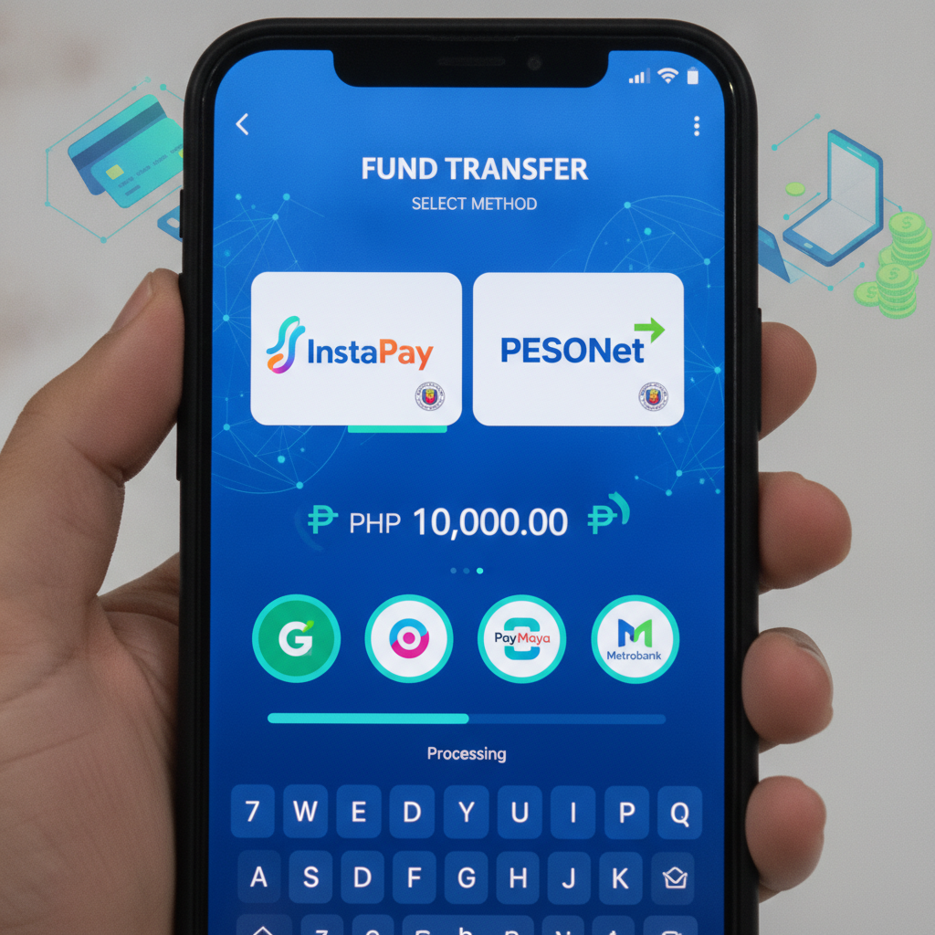 Illustration: Veloura Royale Bank Transfer Withdrawal: InstaPay and PESONet Guide